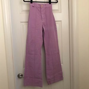 NEW Big Bud Press Western Pants / Lilac Purple / XXS
